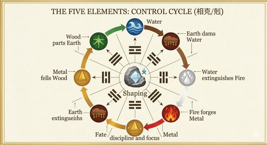 The Control Cycle infographic visualizes the principles of 