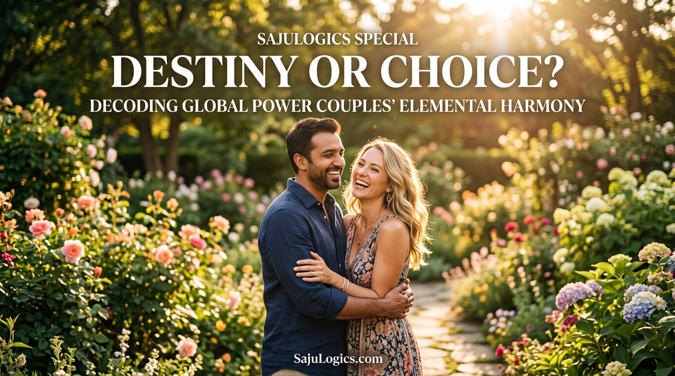 25. [SajuLogics Special] Destiny or Choice? Decoding Global Power Couples through 5 Elements